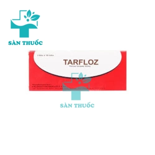 Tarfloz - Thuốc bổ sung sắt ngừa thiếu máu của Ấn Độ